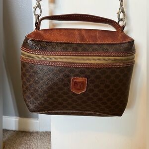 Celine Macadame Crossbody Handbag Leather Vintage Bag